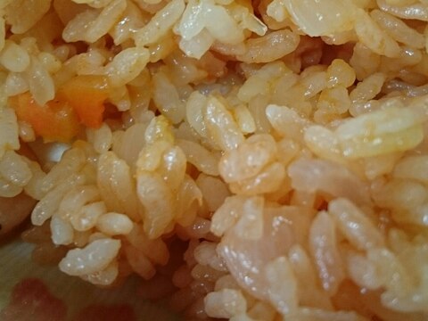 ポイントは新玉ねぎ。炊飯器でケチャップライス